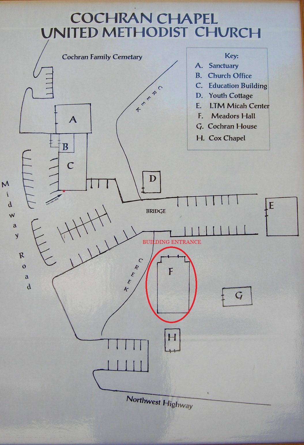 Church Campus Map